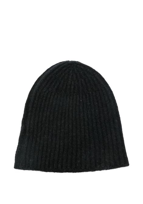 cappello beanie uomo nero ROBERTO COLLINA | 253M40351M4009